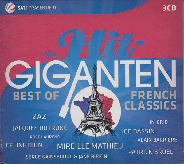 Various : Die Hit-Giganten - Best Of French Classics (3xCD, Comp)