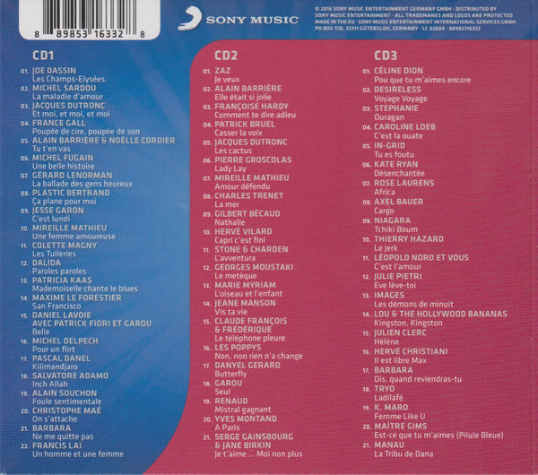 Various : Die Hit-Giganten - Best Of French Classics (3xCD, Comp)