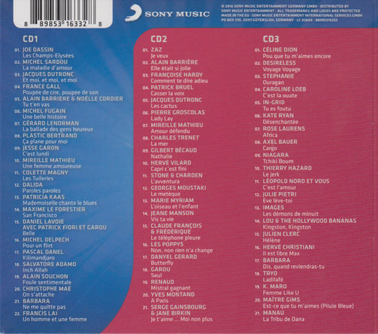 Various : Die Hit-Giganten - Best Of French Classics (3xCD, Comp)