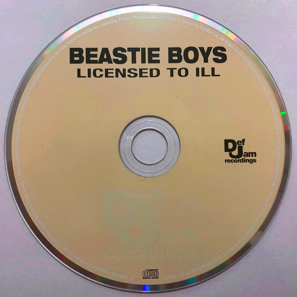 Beastie Boys : Licensed To Ill (CD, Album, RE, RM, RP)