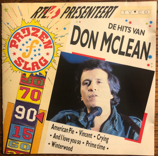 Don McLean : RTL4 Presenteert De Hits Van Don McLean (CD, Comp)