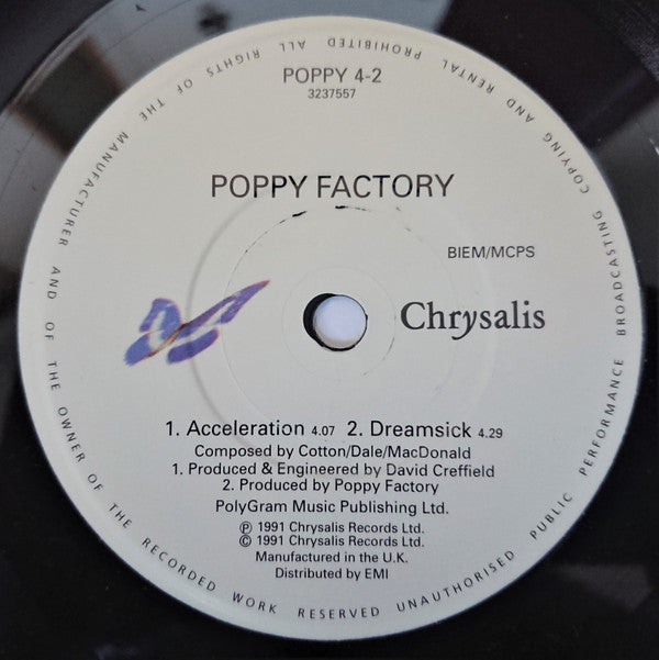 Poppy Factory : Fabulous Beast EP (7", Single)