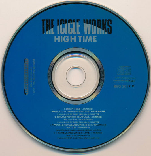 The Icicle Works : High Time (CD, Single)