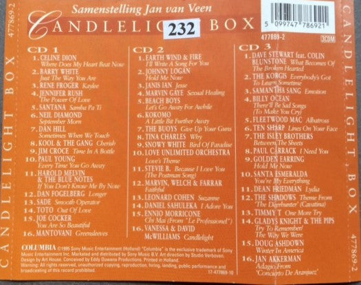 Various : Candlelight (3xCD, Comp)