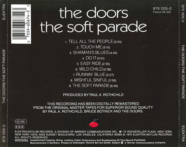 The Doors : The Soft Parade (CD, Album, RE, RM)
