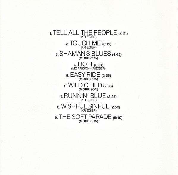 The Doors : The Soft Parade (CD, Album, RE, RM)