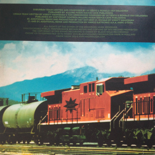 DJ Tiësto : Suburban / Urban Train (2x12")