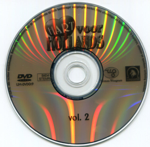 Various : Hart Voor Hollands Vol.2 (DVD-V, Comp)