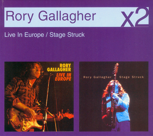 Rory Gallagher : Live In Europe / Stage Struck (CD, Album, RE + CD, Album, RE + Box, Comp)