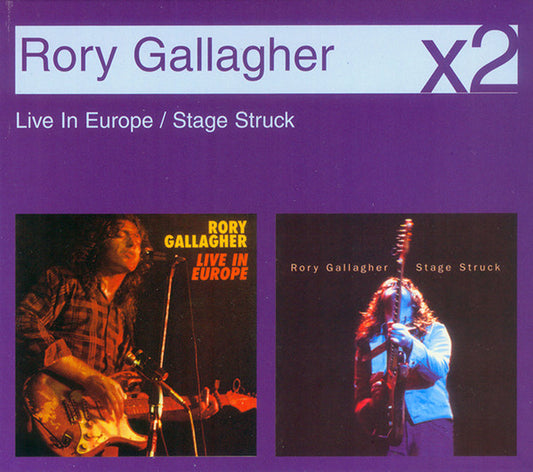 Rory Gallagher : Live In Europe / Stage Struck (CD, Album, RE + CD, Album, RE + Box, Comp)