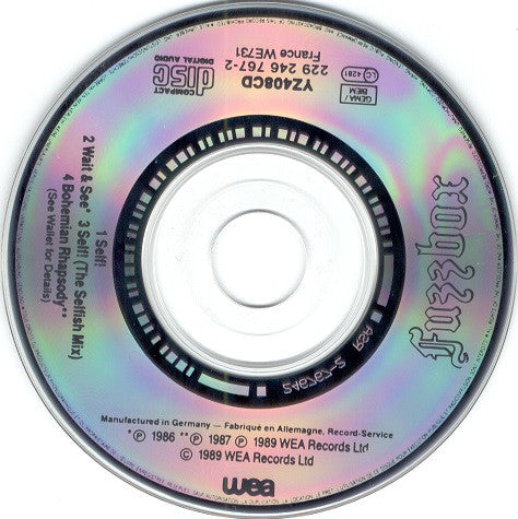 We've Got A Fuzzbox And We're Gonna Use It : Self! (CD, Mini, Single)