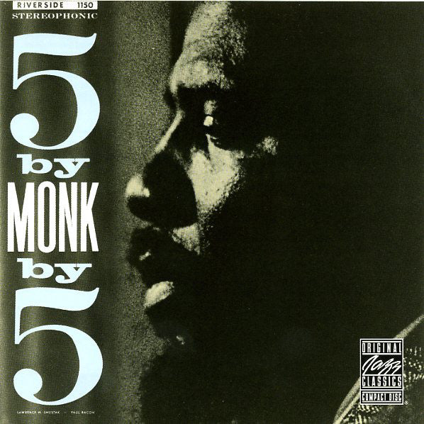 The Thelonious Monk Quintet : 5 By Monk By 5 (CD, Album, RE)