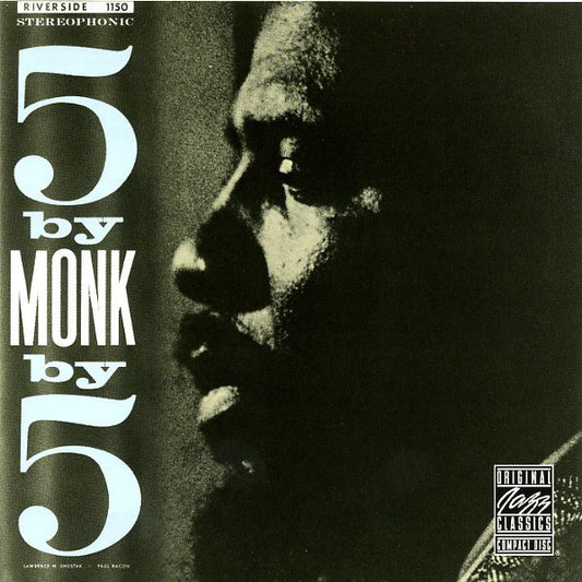 The Thelonious Monk Quintet : 5 By Monk By 5 (CD, Album, RE)