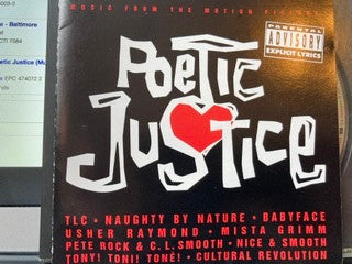 Various : Poetic Justice (Music From The Motion Picture) (CD, Comp)