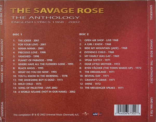 Savage Rose : The Anthology (2xCD, Comp, RE)