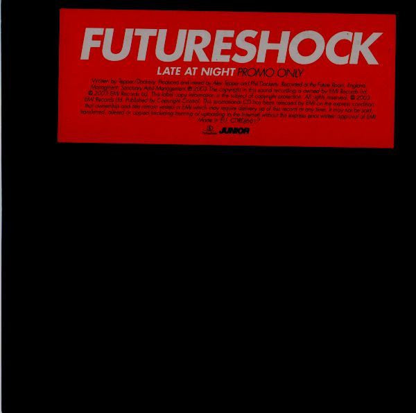 Futureshock : Late At Night (CD, Single, Promo)