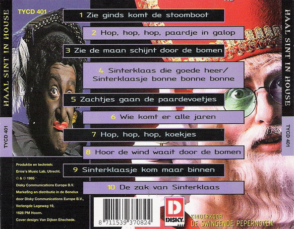 De Swingende Pepernoten : Haal Sint In House (CD, Album)