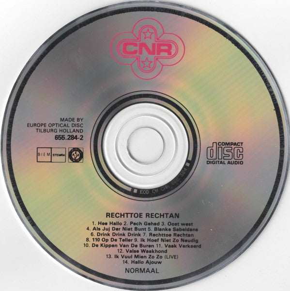 Normaal : Rechttoe Rechtan (CD, Album)