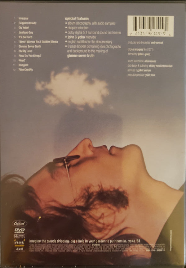 John Lennon : Gimme Some Truth, The Making Of John Lennon's Imagine Album (DVD)