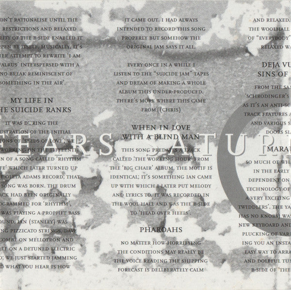 Tears For Fears : Saturnine Martial & Lunatic (CD, Comp)