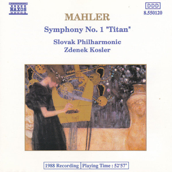 Gustav Mahler, Slovak Philharmonic Orchestra, Zdeněk Košler :  Symphony No. 1 "Titan"  (CD, Album)
