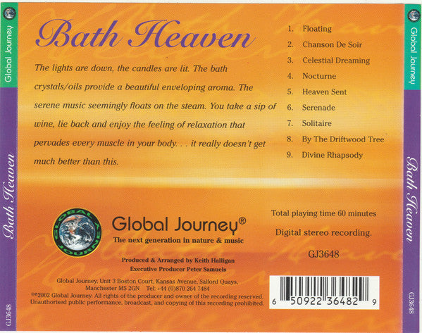 Keith Halligan : Bath Heaven (CD, Album)