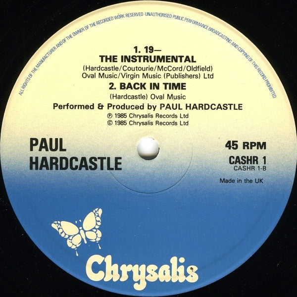 Paul Hardcastle : Just For Money (Make Or Break) (The Remix) (12")