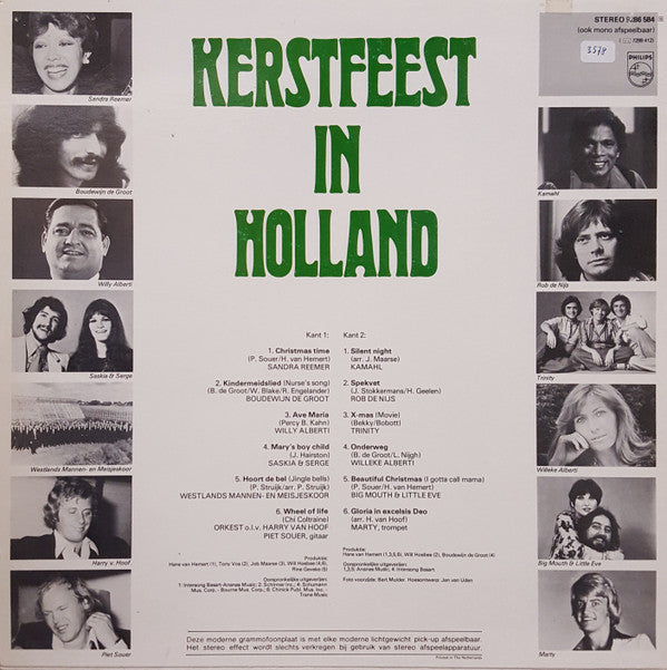 Various : Kerstfeest In Holland (LP, Comp)