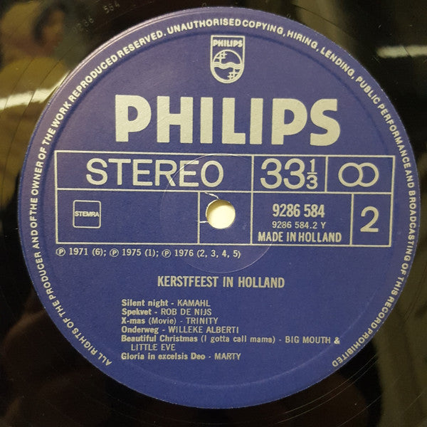 Various : Kerstfeest In Holland (LP, Comp)
