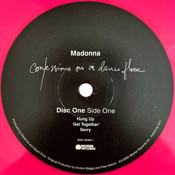 Madonna : Confessions On A Dance Floor (2xLP, Album, Ltd, RE, RP, Pin)