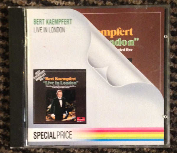 Bert Kaempfert : Live In London (CD, Album, RE)