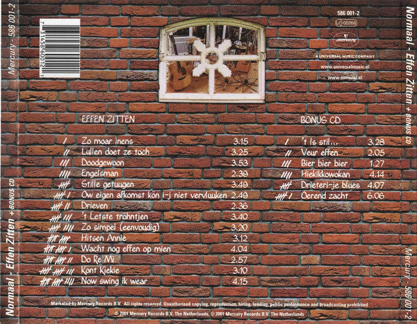 Normaal : Effen Zitten (2xCD, Album)
