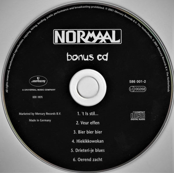 Normaal : Effen Zitten (2xCD, Album)