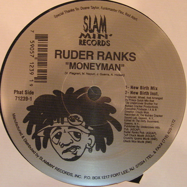 Ruder Ranks : Moneyman (12")