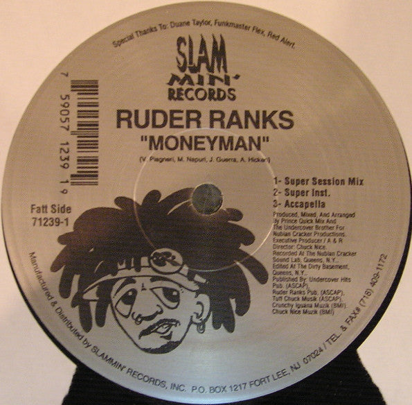 Ruder Ranks : Moneyman (12")