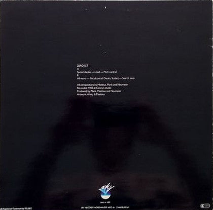Dieter Moebius - Conny Plank - Mani Neumeier : Zero Set (LP, Album)
