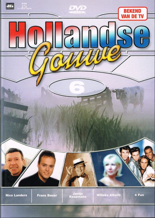 Various : Hollandse Gouwe 6 (DVD-V, Copy Prot., Multichannel, PAL)