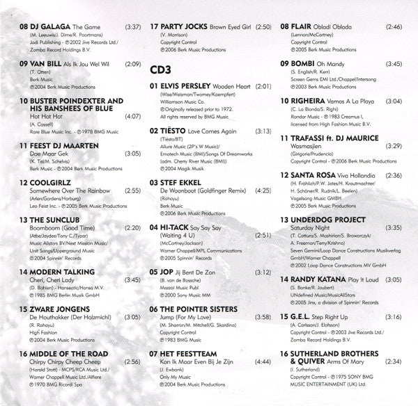Various : Apres Ski 50 Grootste Hits (3xCD, Comp)