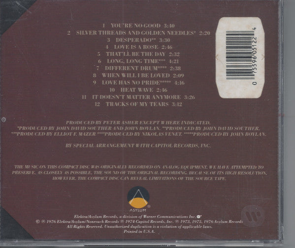 Linda Ronstadt : Greatest Hits (CD, Comp, RE, SRC)