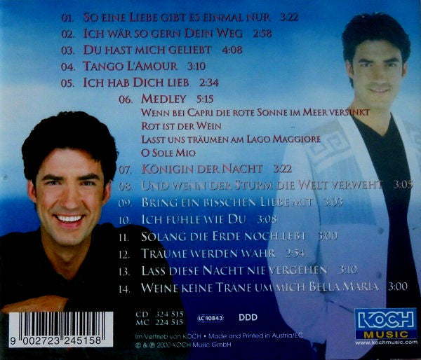 Axel Becker : So Eine Liebe Gibt Es Einmal Nur (CD, Album)