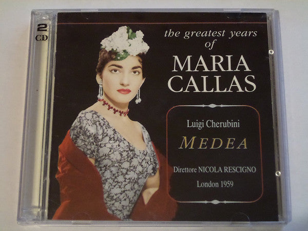 Luigi Cherubini - Maria Callas, Nicola Rescigno : Medea (2xCD, Album, RE, RM)