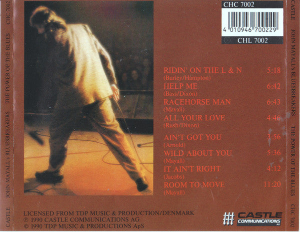 John Mayall & The Bluesbreakers : The Power Of The Blues (CD, Album, RE)