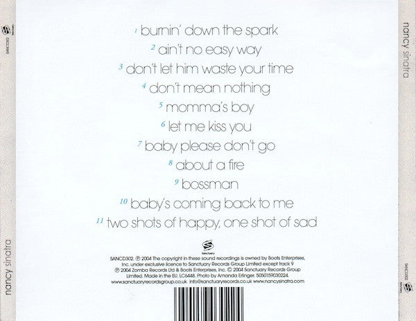 Nancy Sinatra : Nancy Sinatra (CD, Album)