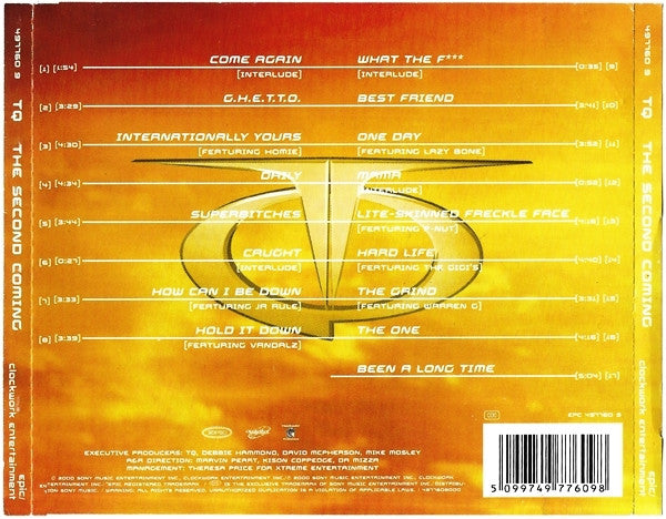 TQ : The Second Coming (CD, Album)