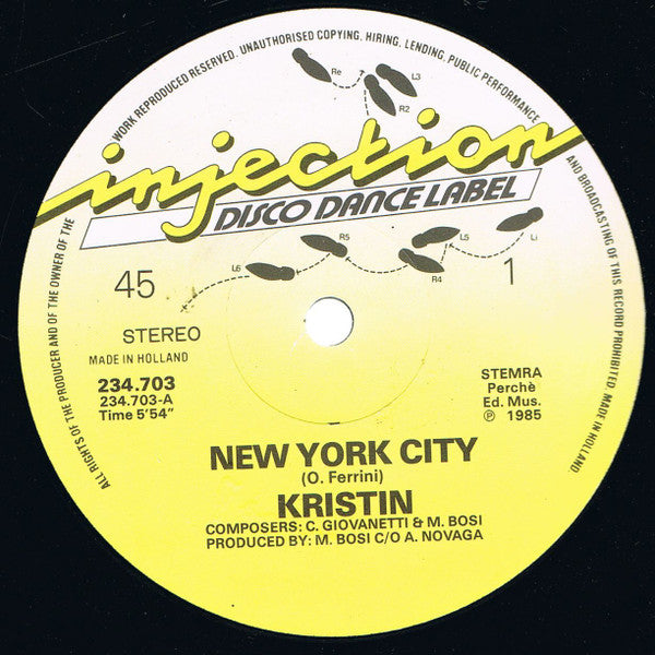 Kristin (2) : New York City (12")