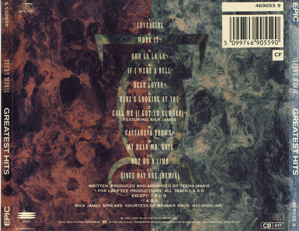 Teena Marie : Greatest Hits (CD, Comp)
