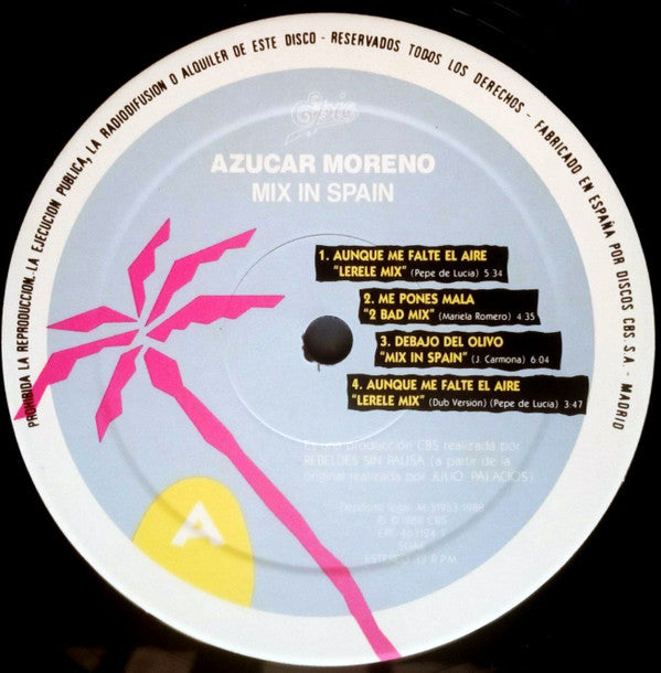 Azucar Moreno : Mix In Spain (LP, Comp)