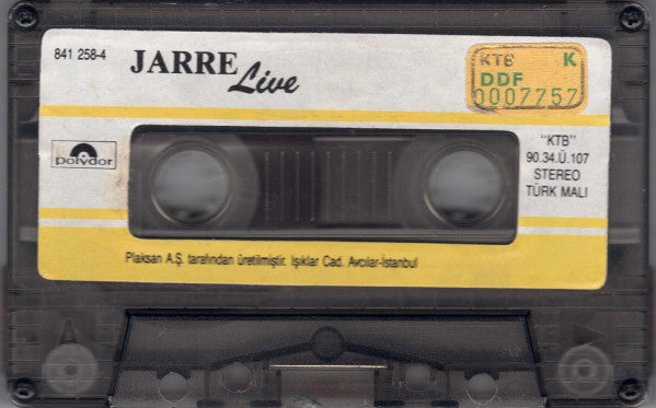 Jean-Michel Jarre : Live (Cass, Album)