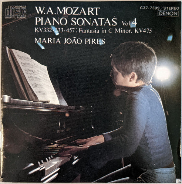 Wolfgang Amadeus Mozart, Maria-João Pires : Piano Sonatas Vol. 4 (KV332・333・457 : Fantasia In C Minor, KV475) (CD, Album)
