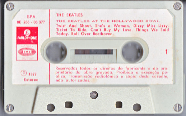 The Beatles : The Beatles At The Hollywood Bowl (Cass, Album)